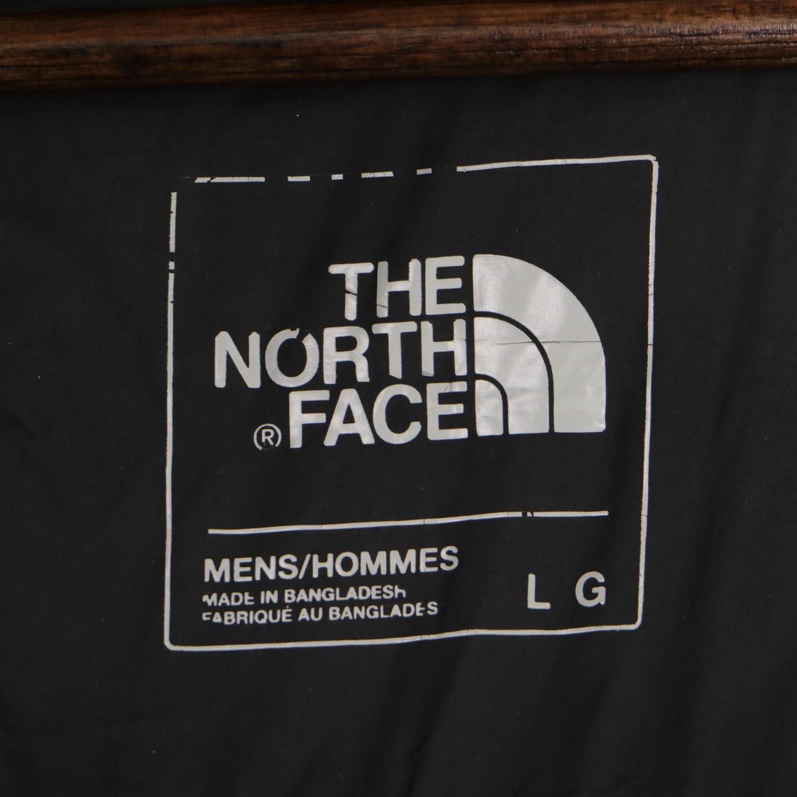 THE NORTH FACE ノースフェイス レッドランジャケット ダウンジャケット アウトドア ブラック (メンズ L) 中古 古着 ...