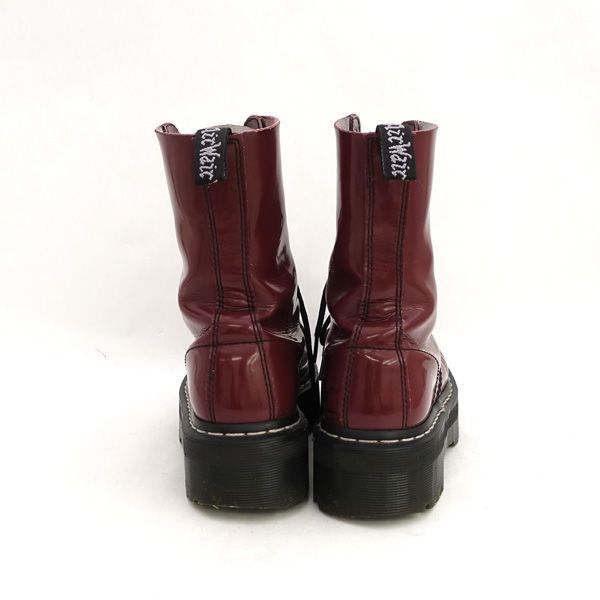 Dr.Martens×AGYNESS DEYN ◇10ホールブーツ/厚底/ブラウン/UK5（24cm