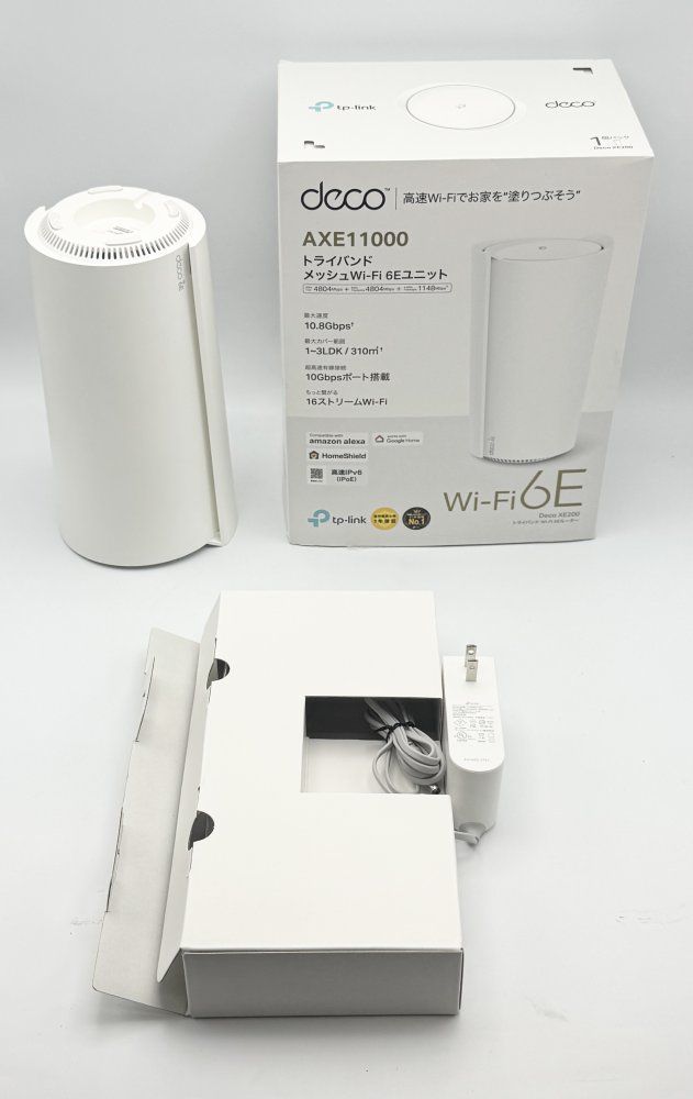 TP-Link WiFi 6E ルーター メッシュWi-Fiシステム wifi中継 スマートテレビ 対応 無線 LANルーター