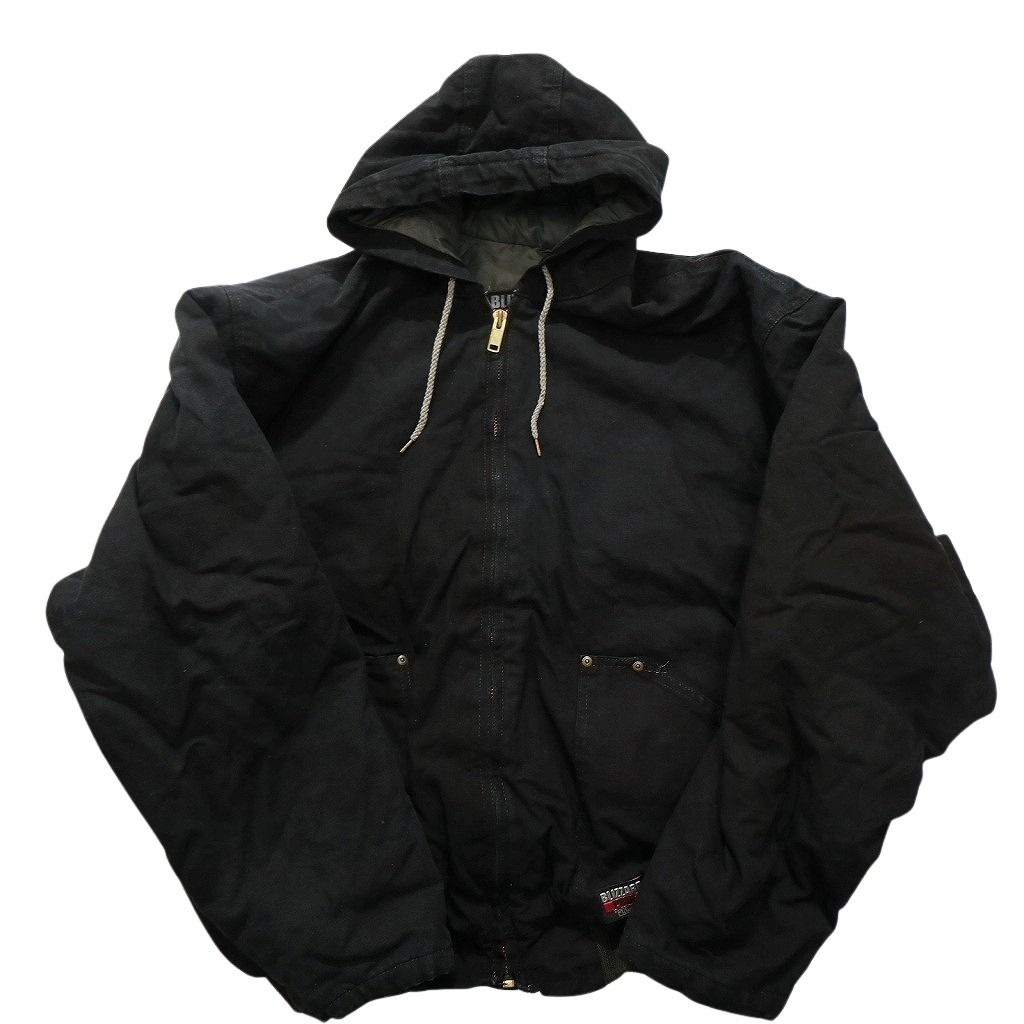 古着卸 アクティブ型 ダック地 ジャケット 4枚セット メンズ XL フェード フーディー 刺 ワンポイント 古着 NC0115 KANDAIZUMI_COM