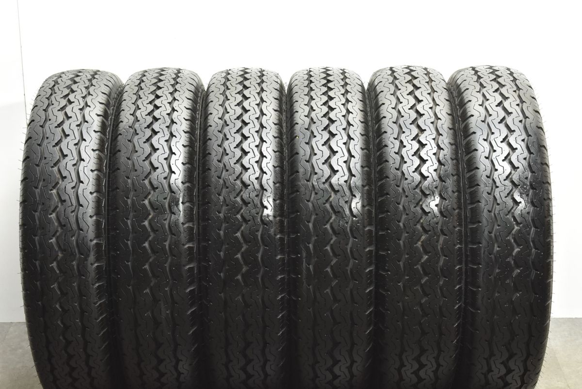 植木屋様用205/85R16 LT 2023年製造バリ溝　ダンロップSPLT5 イボ付 バリ溝】ダンロップ SP LT5 205/85R16 LT 6本セット トラック