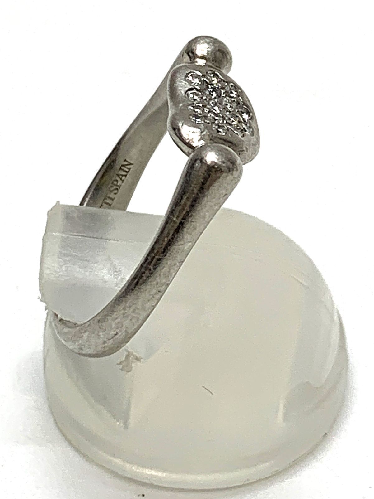 Pt950 リング 6号 NIWAKA 俄 綺羅 ダイヤモンド リング Pt950 6号