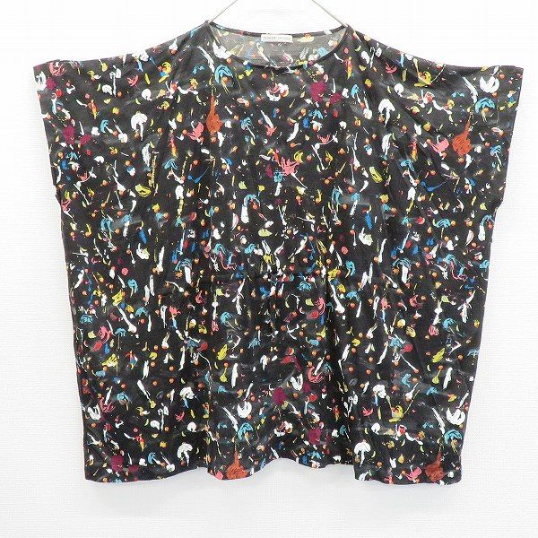 ツモリチサトTSUMORI CHISATO ワンピース チュニック 膝丈 総柄