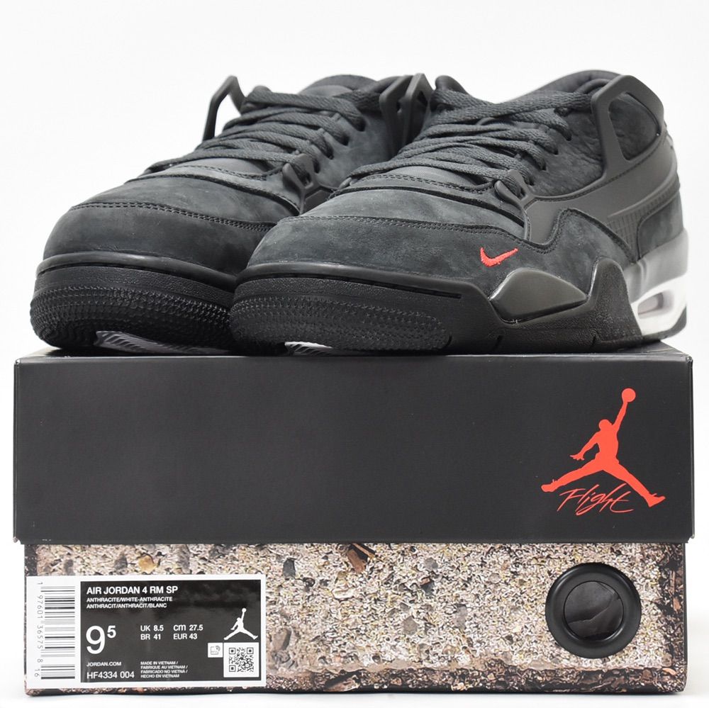 新品 未使用 NIKE AIR JORDAN 4 RM SP Nigel Sylvester Driveway Grey