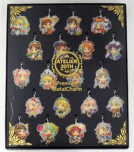 【中古】雑貨 歴代ヒロイン アトリエ20周年プレミアムメタルチャームセット 「アトリエシリーズ」