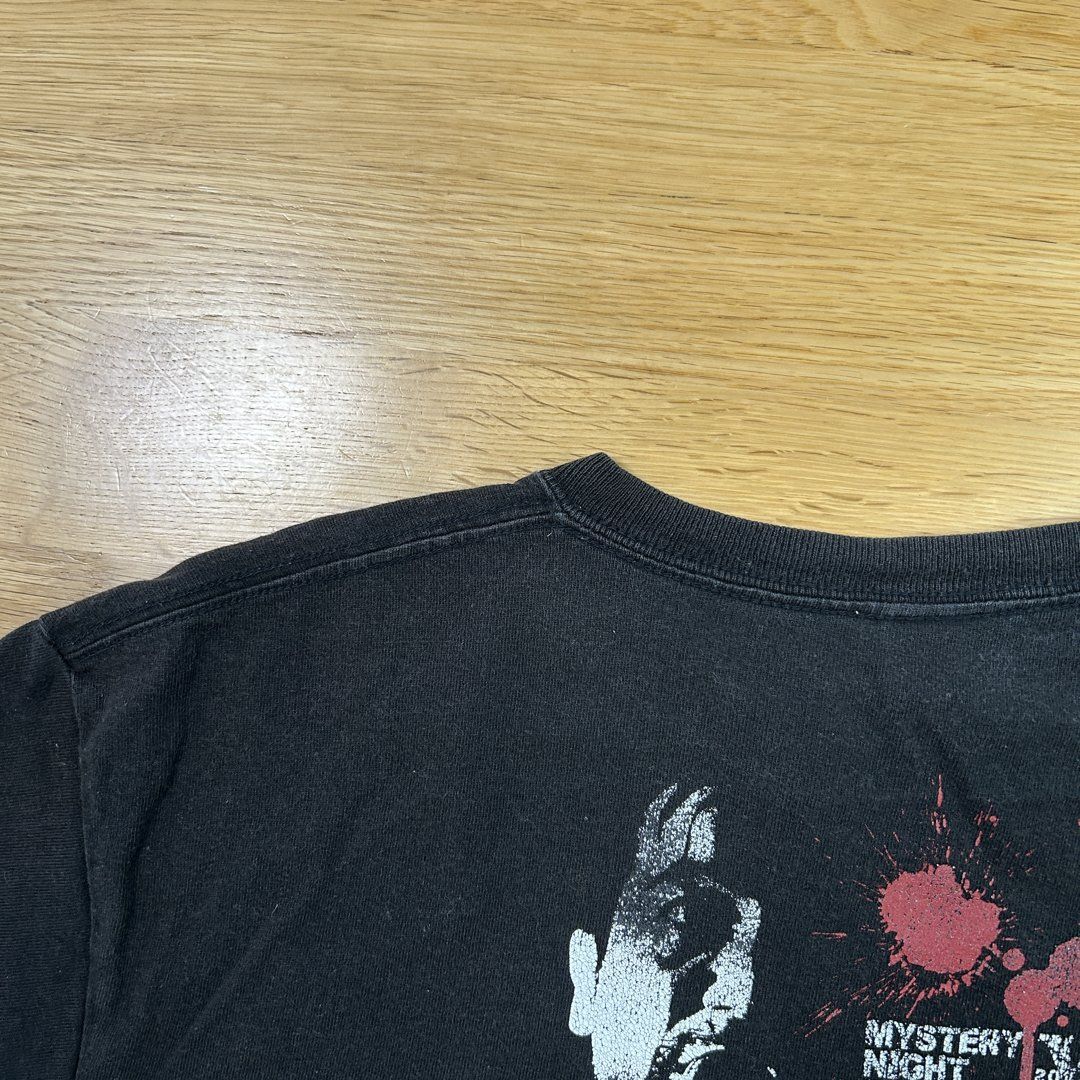 怪談 グラフィックt Tシャツ 稲川淳二 2012 バックプリント