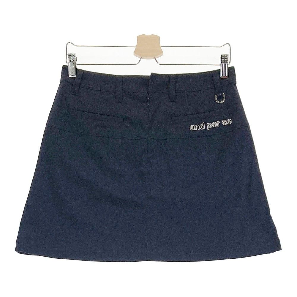 AND PER SE アンパスィ スカート ネイビー系 L [240101450146] ゴルフ