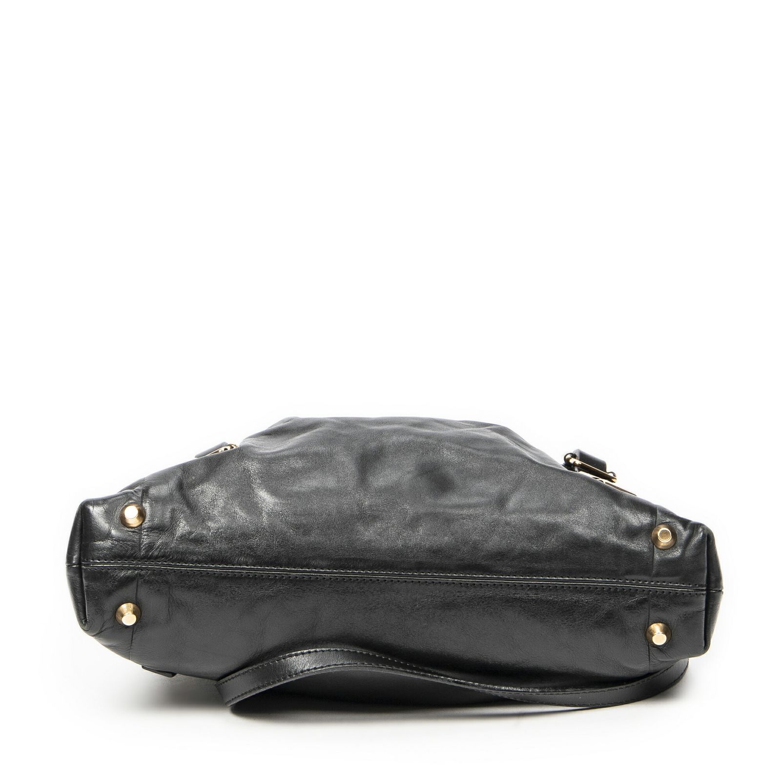 CHLOE クロエヴィクトリアトート黒カーフスキンレザーAB DECORATOM_COM_BR