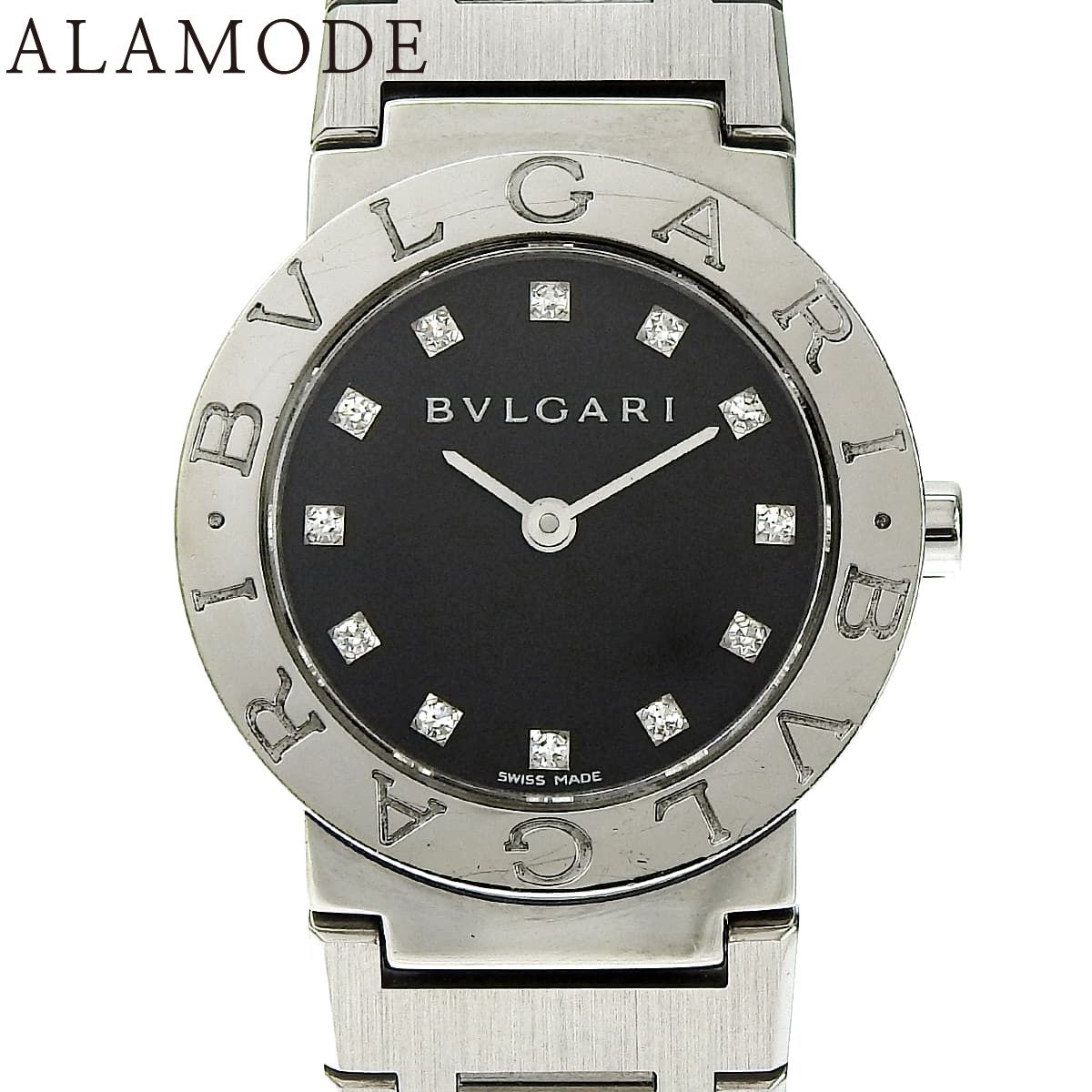 保証書付】ブルガリ ブルガリブルガリ BB26SS SS クオーツ 腕時計 12PD  