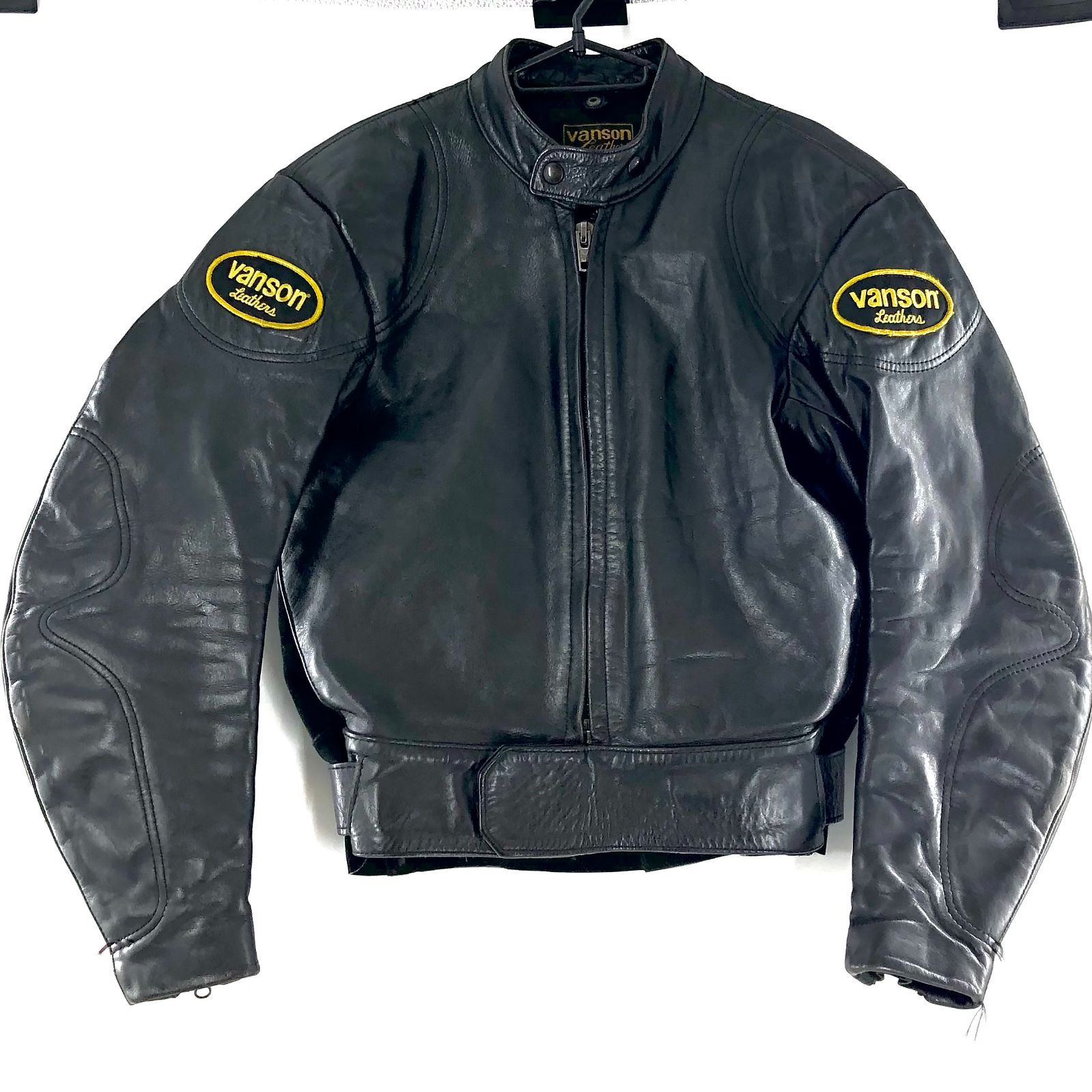 VANSON バンソン レザージャケット シングルライダース サイズ40