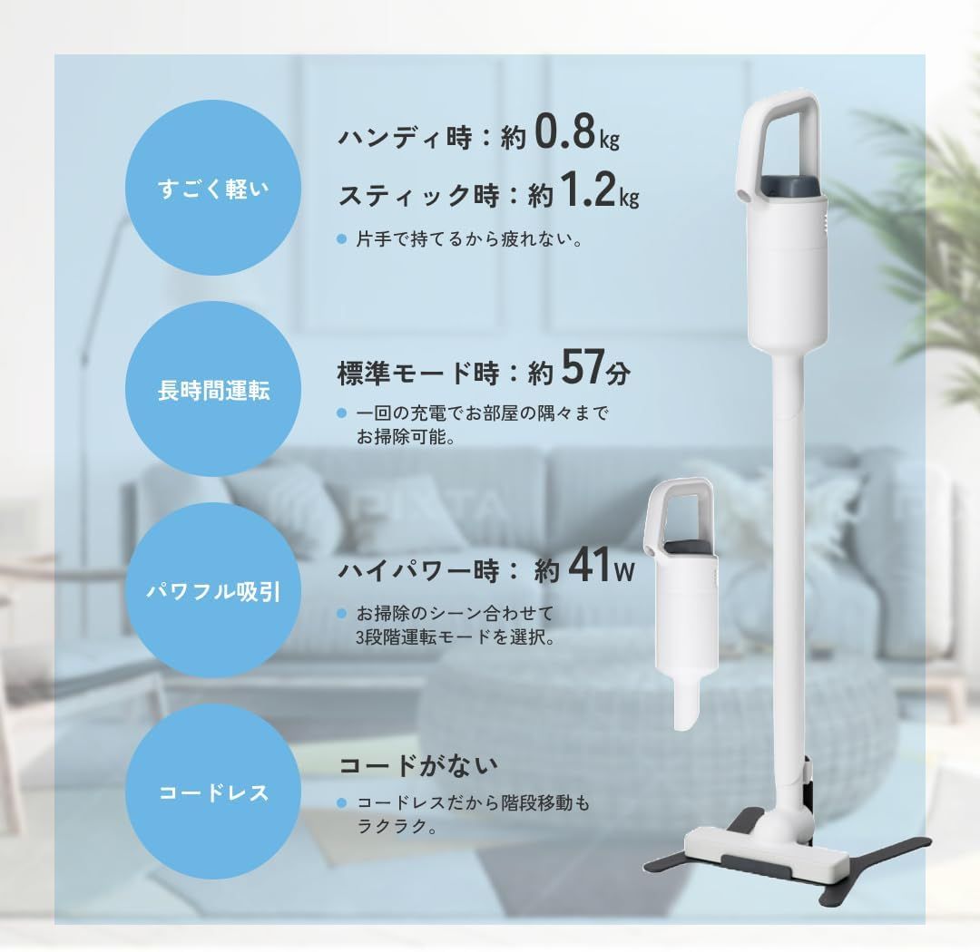 新品】±0 プラスマイナスゼロ コレクション コードレスクリーナー H111