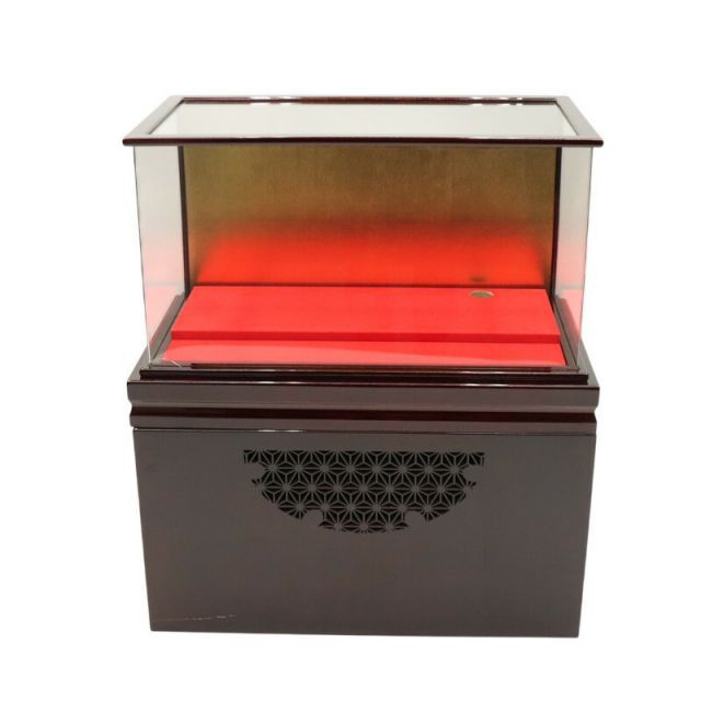 アウトレット品 雛人形 空ケース 雛人形用 収納タイプ アクリルケース 幅0cm 25a-ya-0690 インテリア ディスプレイ 見切処分品