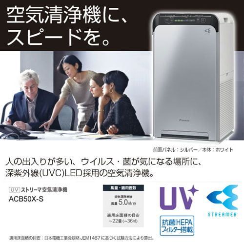 UVストリーマ搭載 ACB50X-S