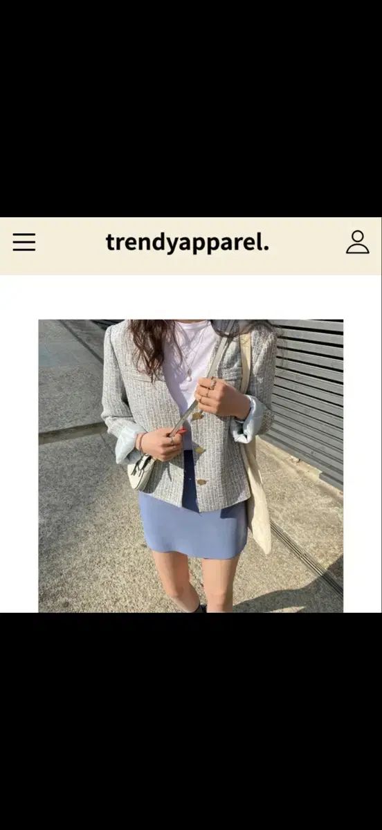 トレンディアパラル ツイード ジャケット スカート S セット MAAHADDERANG_COM