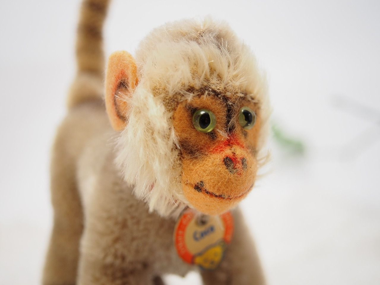 ヴィンテージ シュタイフ ヒヒ Baboon Coco 送料無料☆シュタイフ☆Baboon Coco 14cm オールID's完品☆ヒヒ