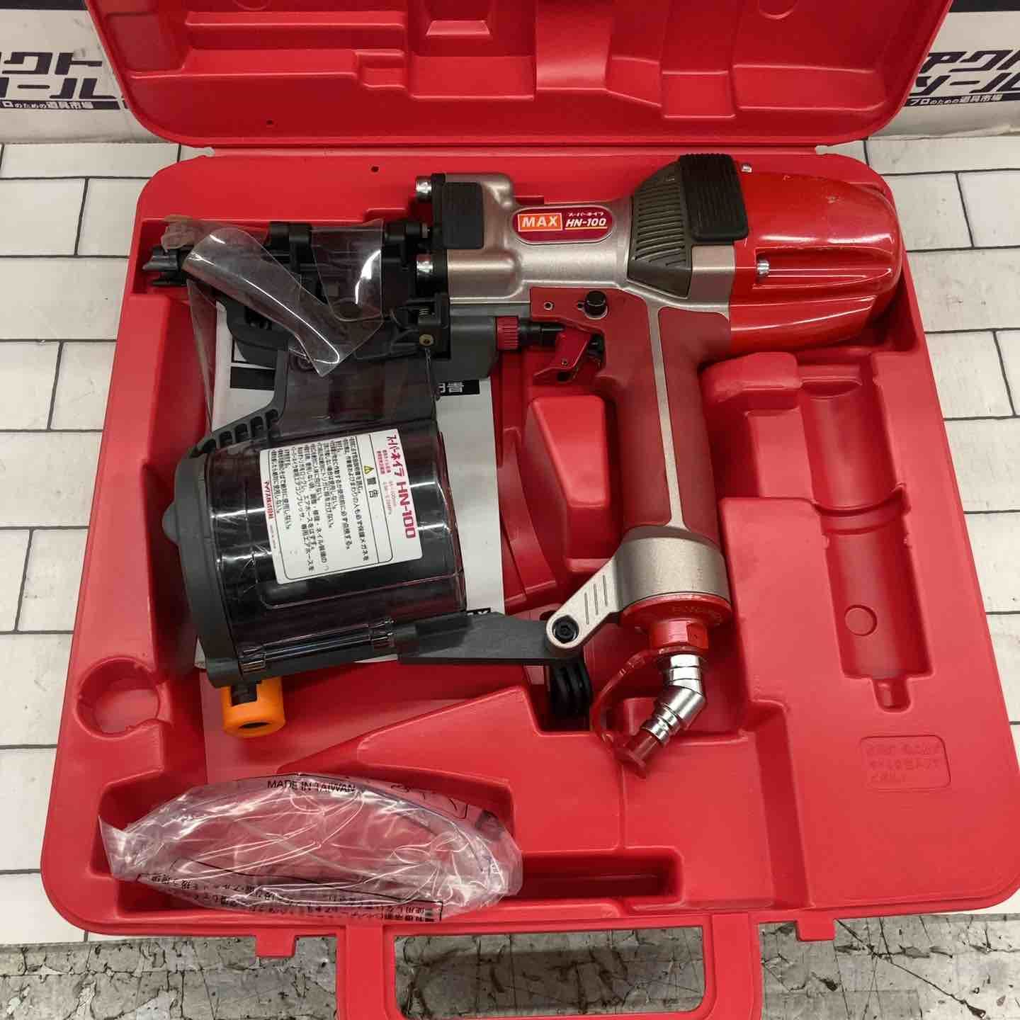 マックス MAX 高圧エア釘打ち機 HN-100 所沢店