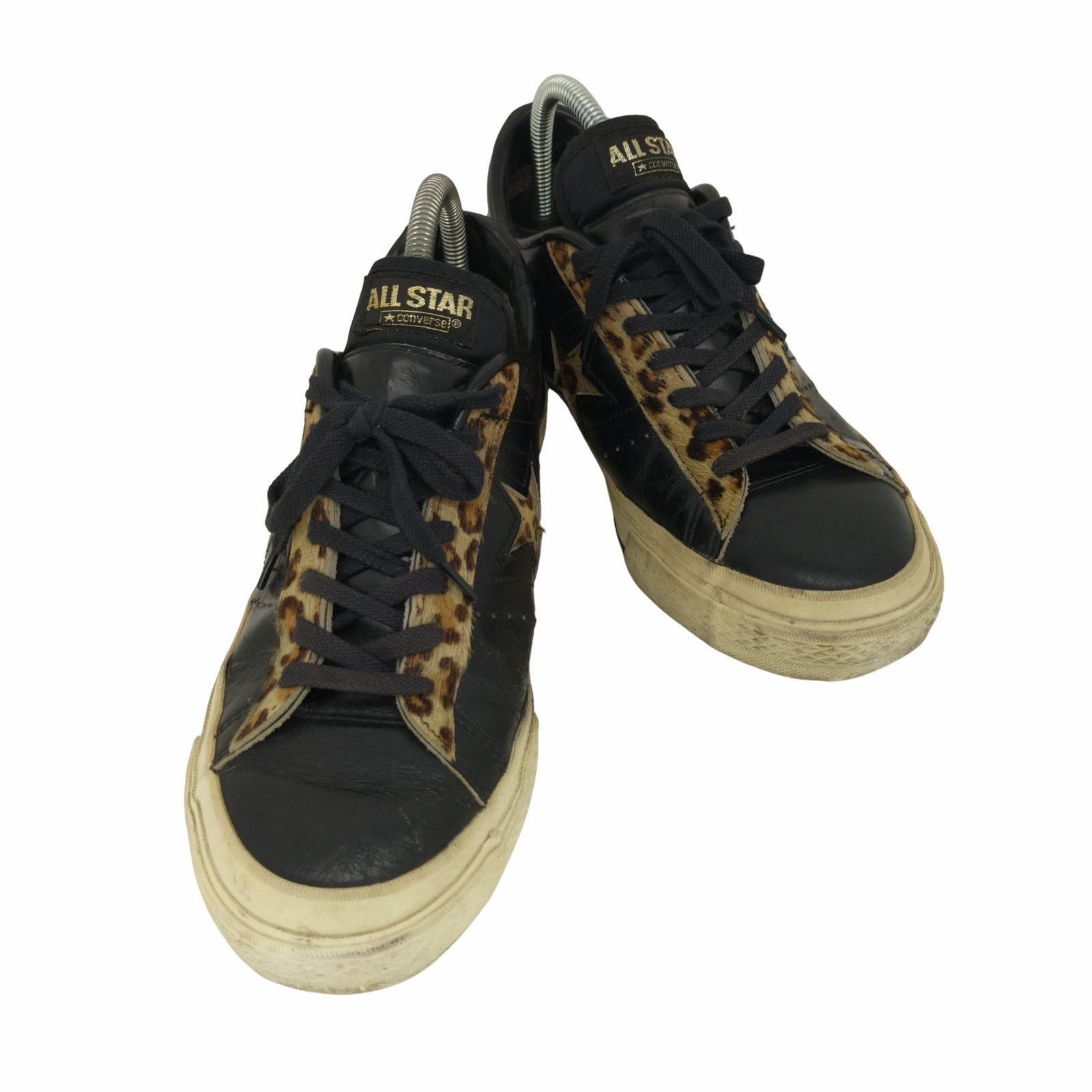 コンバース CONVERSE ONE STAR LPD OX ワンスターレオパード ハラコ×レザー メンズ CONVERSE：8 