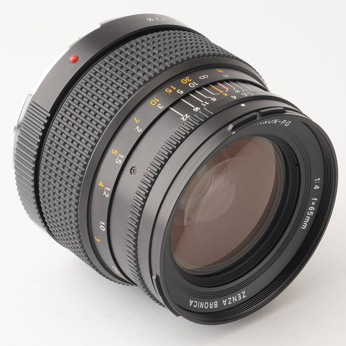 完動品】Zenzanon-PS 65mm f/4 レンズ Bronica 65mm f4 Zenzanon-PS