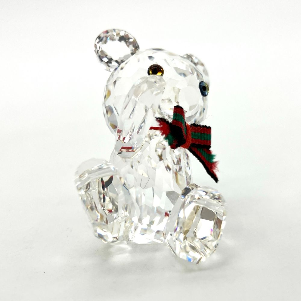 SWAROVSKI - スワロフスキー SWAROVSKI クリスベア The First Kris Teddy Bear 2001年廃盤品 オブジェ 置物 174957【中古】 スワロフスキー SWAROVSKI クリスベア The First Kris Teddy