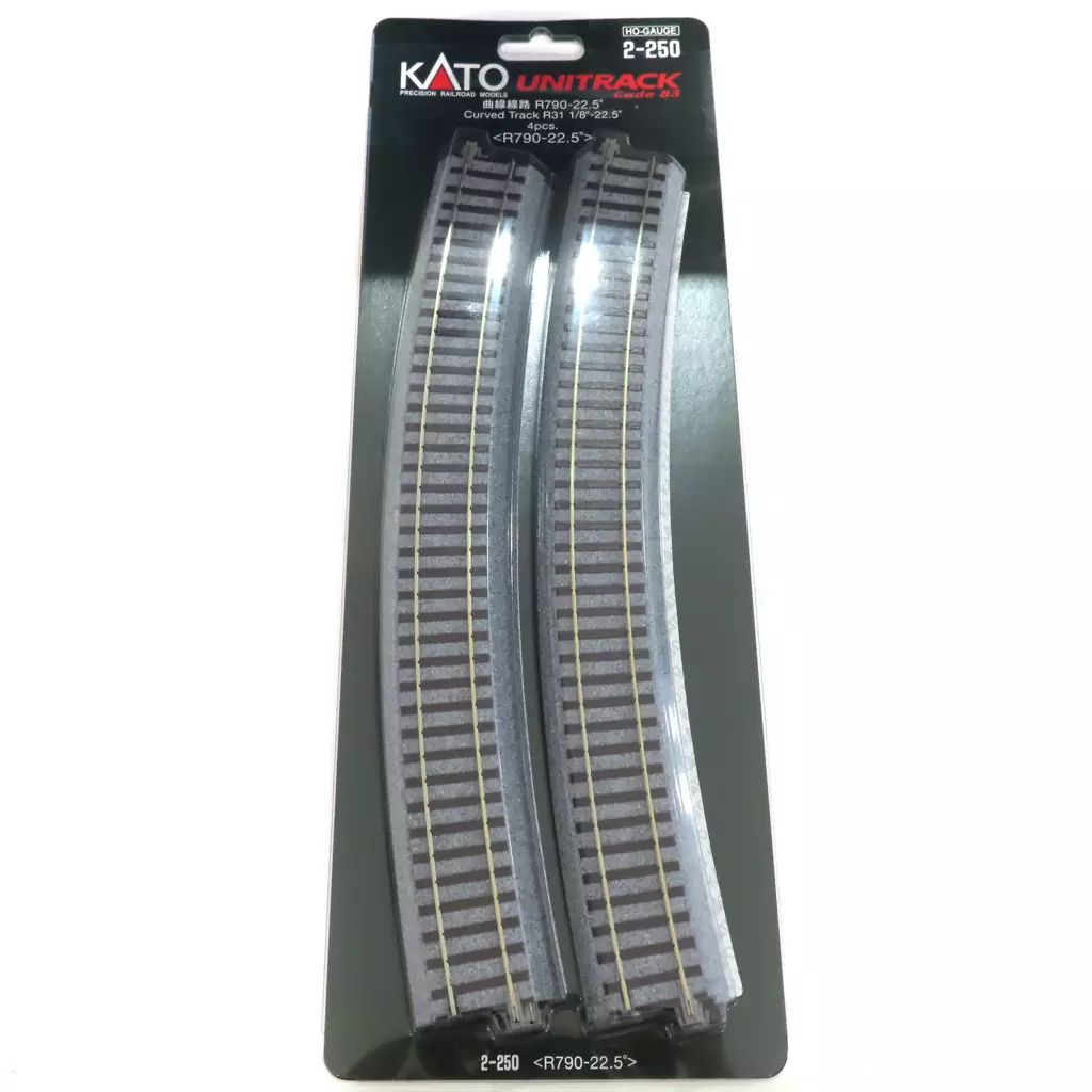 新品】鉄道模型 HOゲージ 曲線線路 R790-22.5゜ ＜ R790-22.5゜