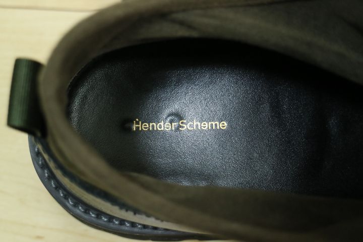 Hender Scheme tarp エンダースキーマ スキマ シューズ ブラック