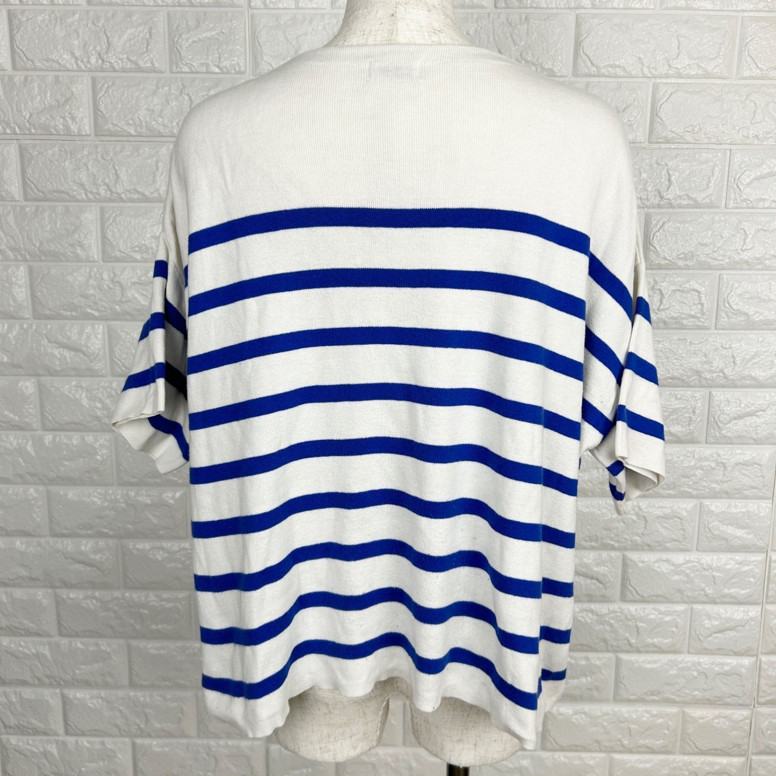 anatelier - 【アナトリエ】ガーリーボーダーカットソー 新品タグ付き ☆値下げ交渉OK☆ アナトリエ Anatelier 38 ボーダーカットソー