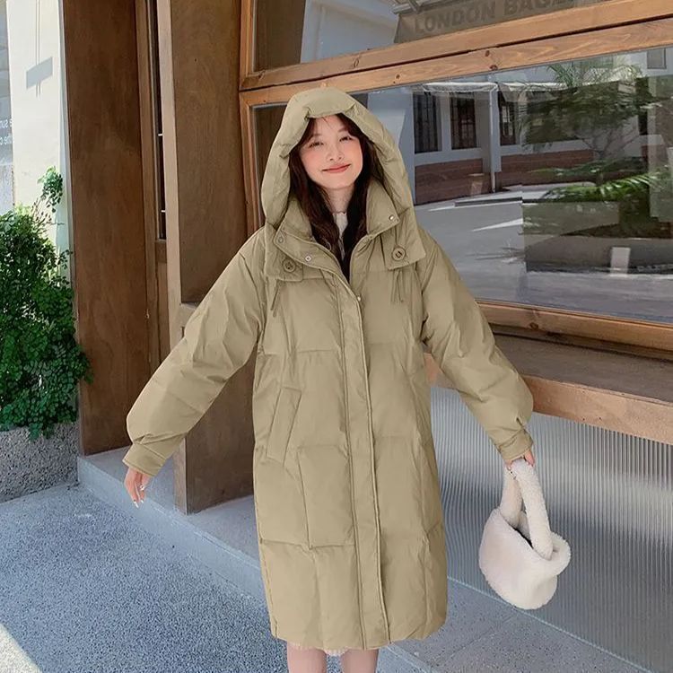 しい大きいサイズ韓国の怠惰な風の綿のジャケットの女性