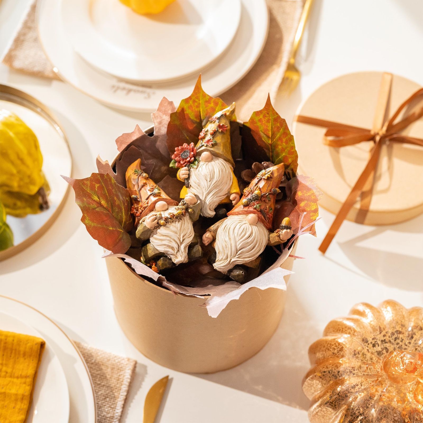 セット置物 大地の妖精ノーム