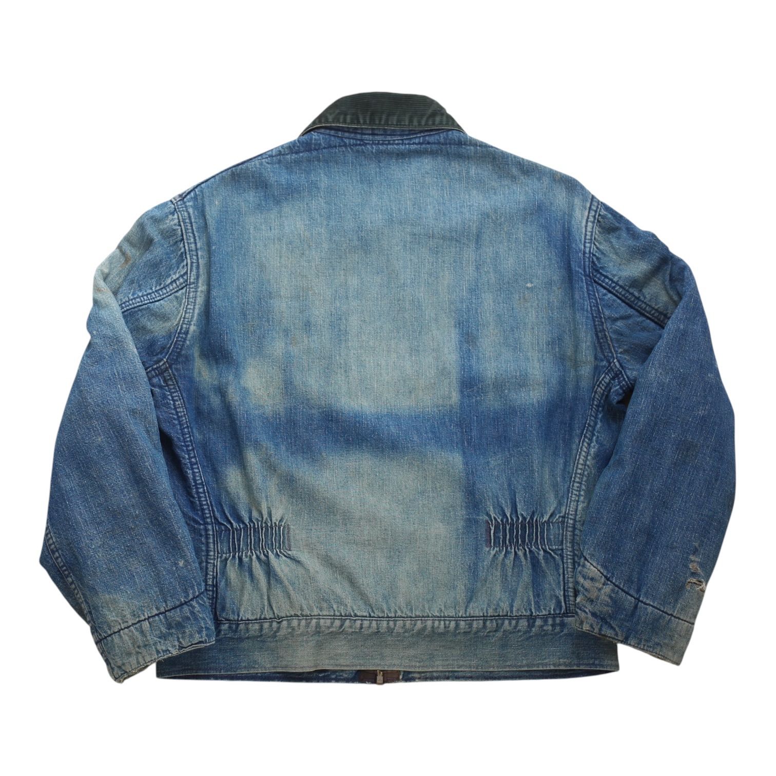 【50s】 BLUE BELL デニムジャケット Gripper 91-b 50s】 BLUE BELL デニムジャケット Gripper 91-b bluebell