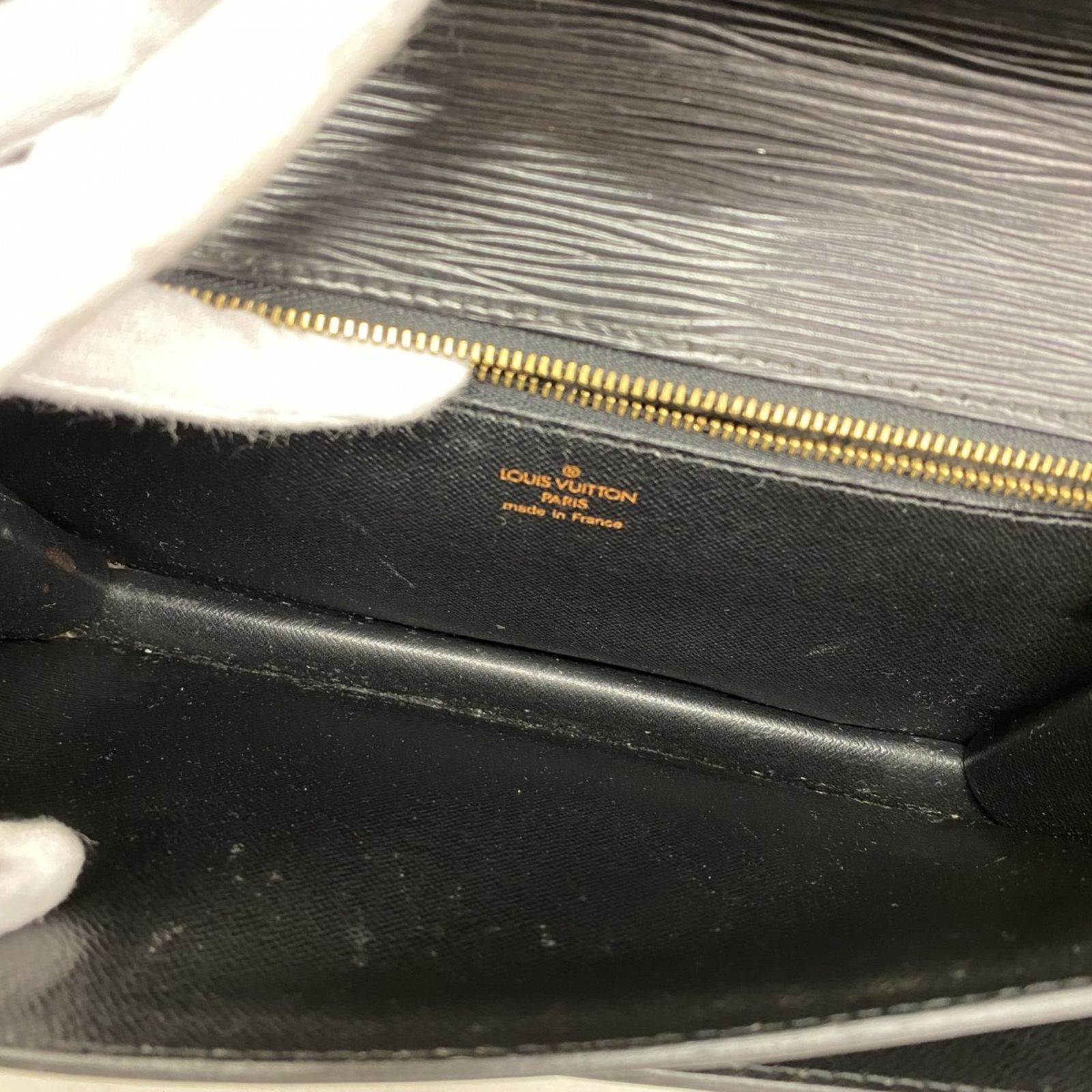 ルイ ヴィトン Louis Vuitton ルイ ヴィトン クラッチバッグ エピ ポシェットセリエドラゴンヌ M52612 ノワールメンズ レディース DECORATOM_COM_BR