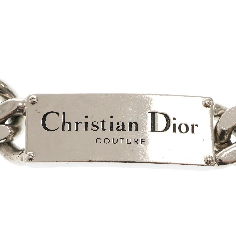 DIOR | チェーンリンク ブレスレット シルバー