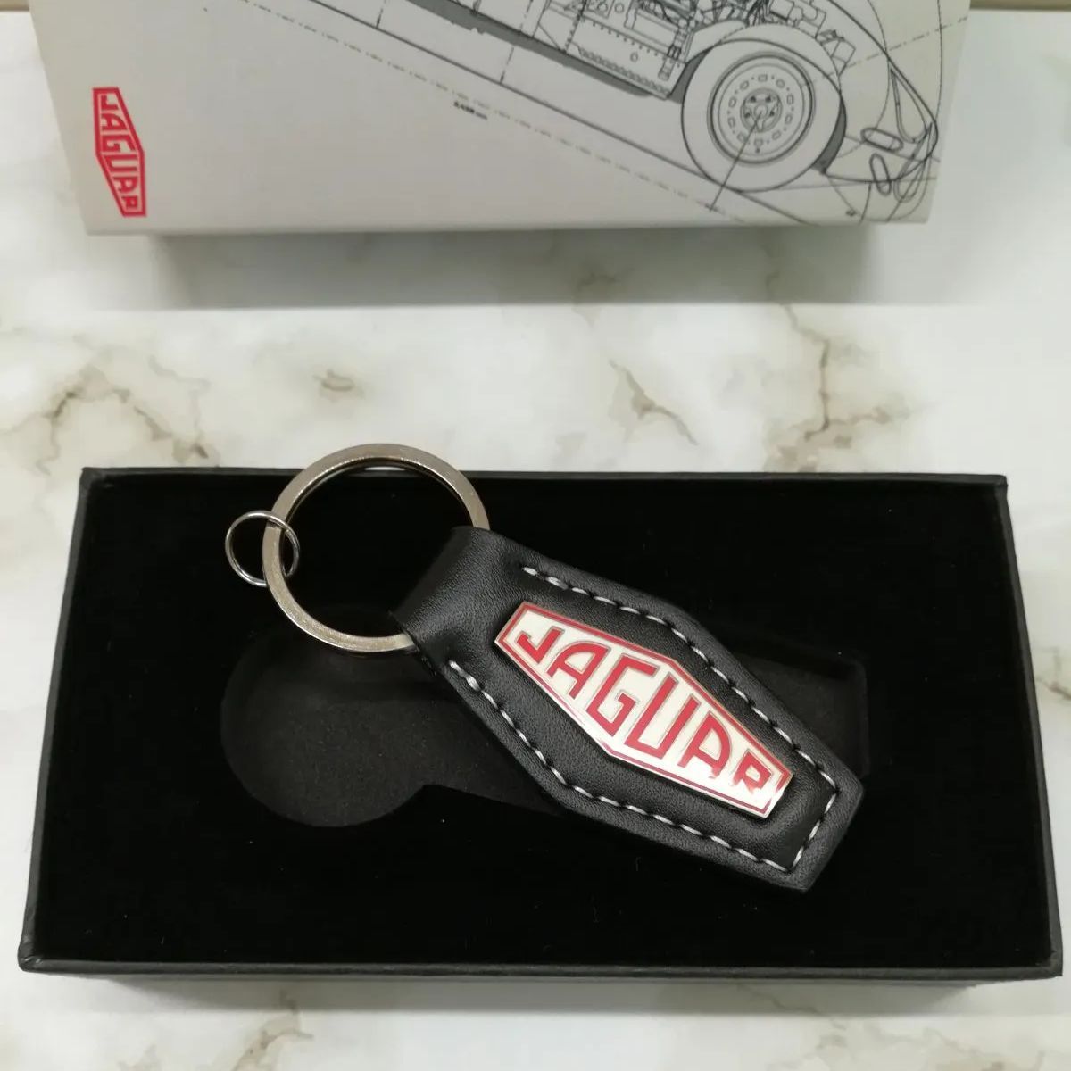 ジャガー JAGUAR キーリング・キーホルダー HERITAGE LOZENGE KEYRING