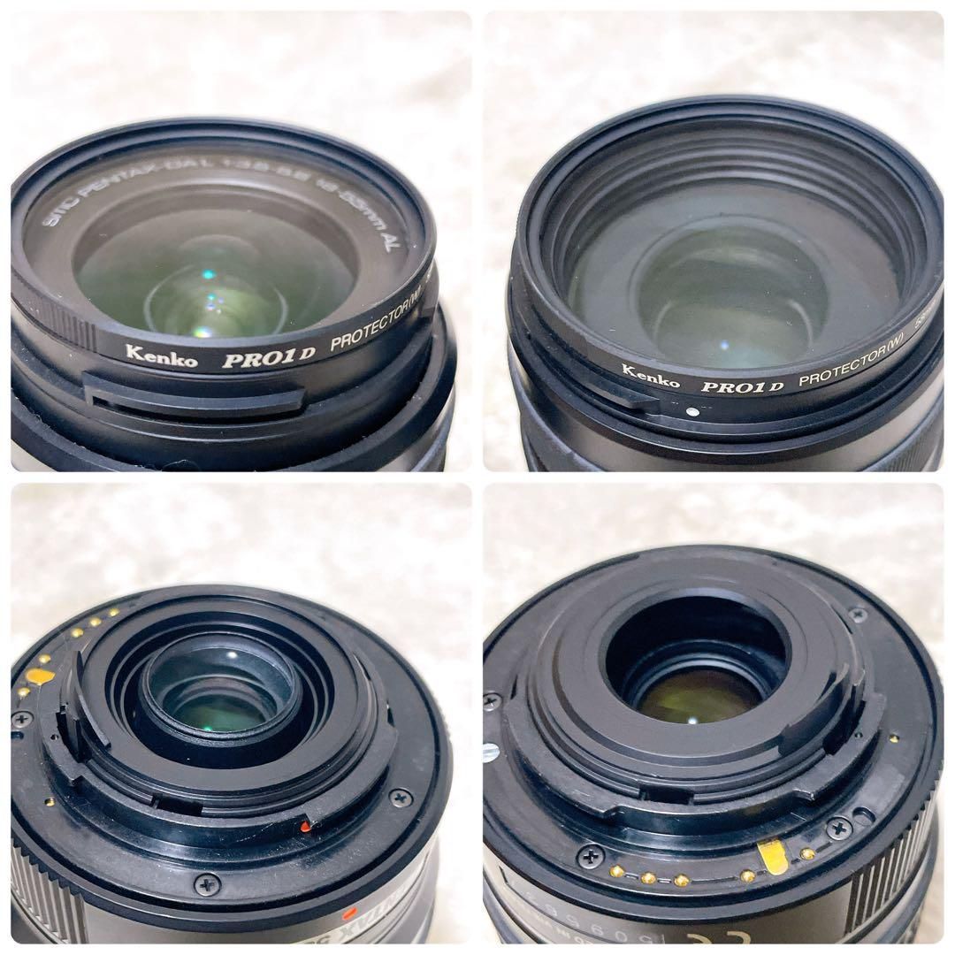 美品 ペンタックス K-x ダブルズームキット デジタル一眼レフカメラ