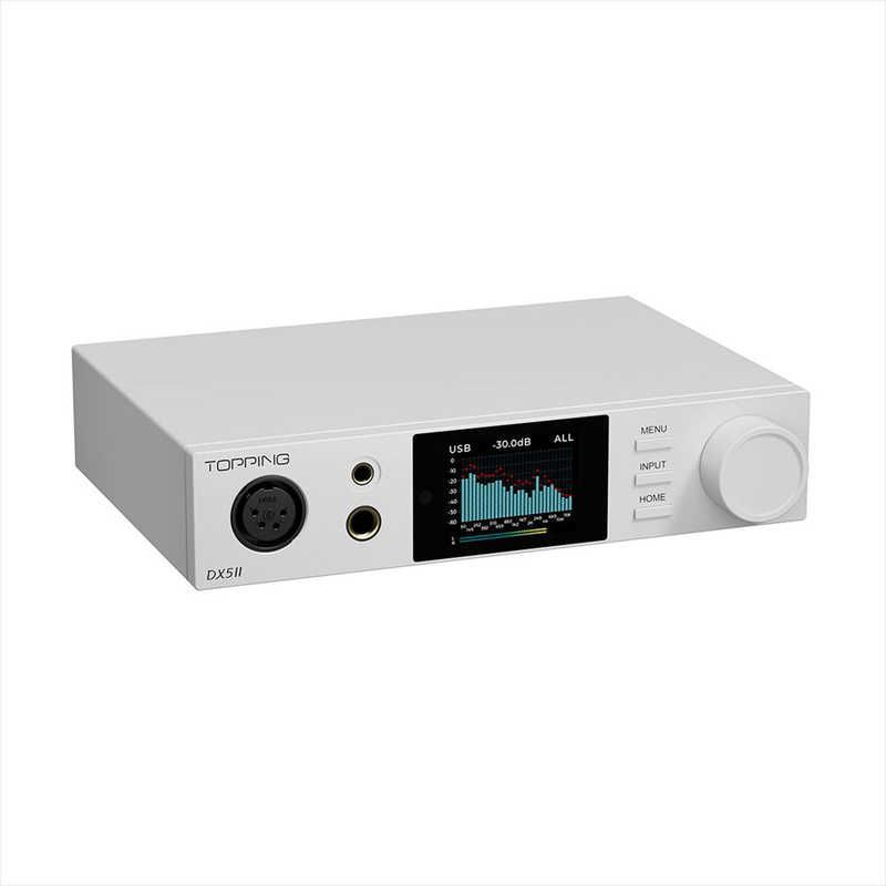 個性を引き出す 未開梱 TOPPING フルバランスデスクトップDAC ＆ ヘッドホンアンプ DX5 II White ホワイト DX52WHITE 送料無料。