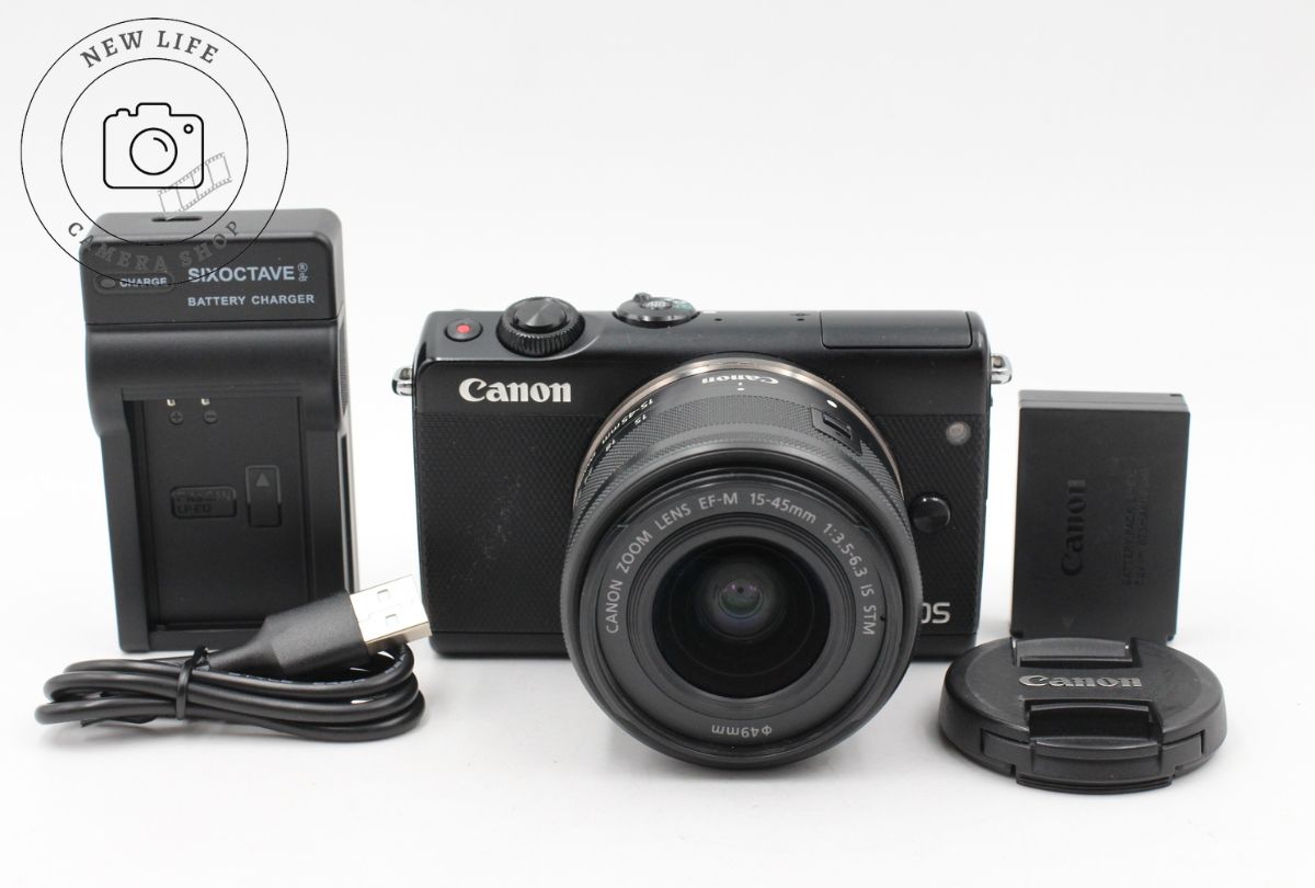 良上品☆Canon キャノン EOS M100 EF-M 15-45mm レンズキット