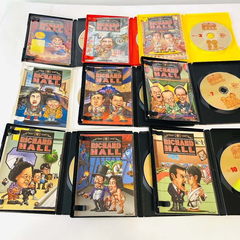 DVD】リチャードホール11本セット セル版 特典ステッカー付