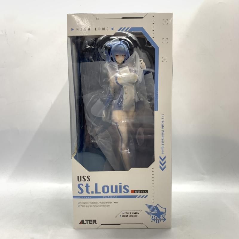 中古】開封）1/7 ｾﾝﾄﾙｲｽ 軽装Ver.(ｱｽﾞｰﾙﾚｰﾝ) PVC&ABS製塗装済