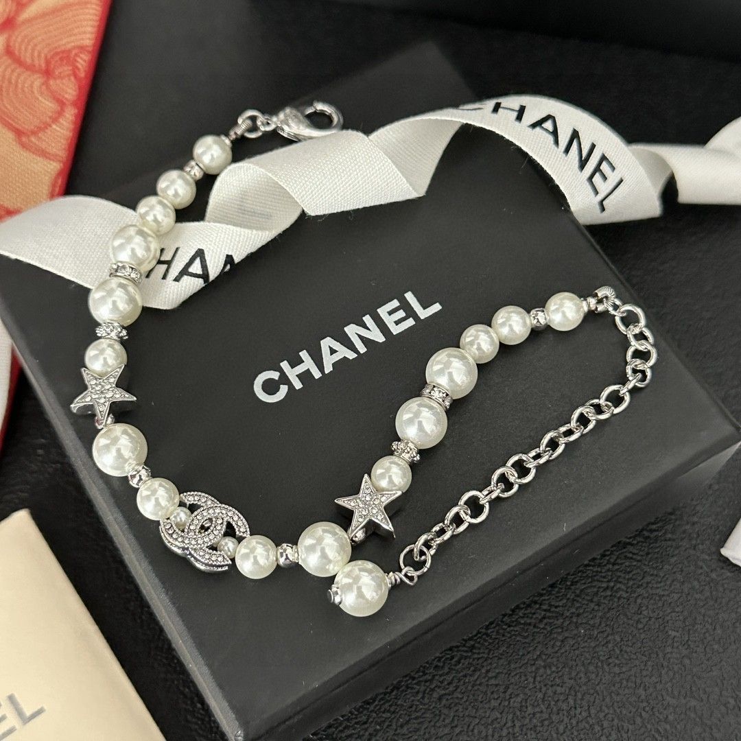今日 CHANEL ヴィンテージ ブレスレット オリジナルリプリカロゴ-MM輸入