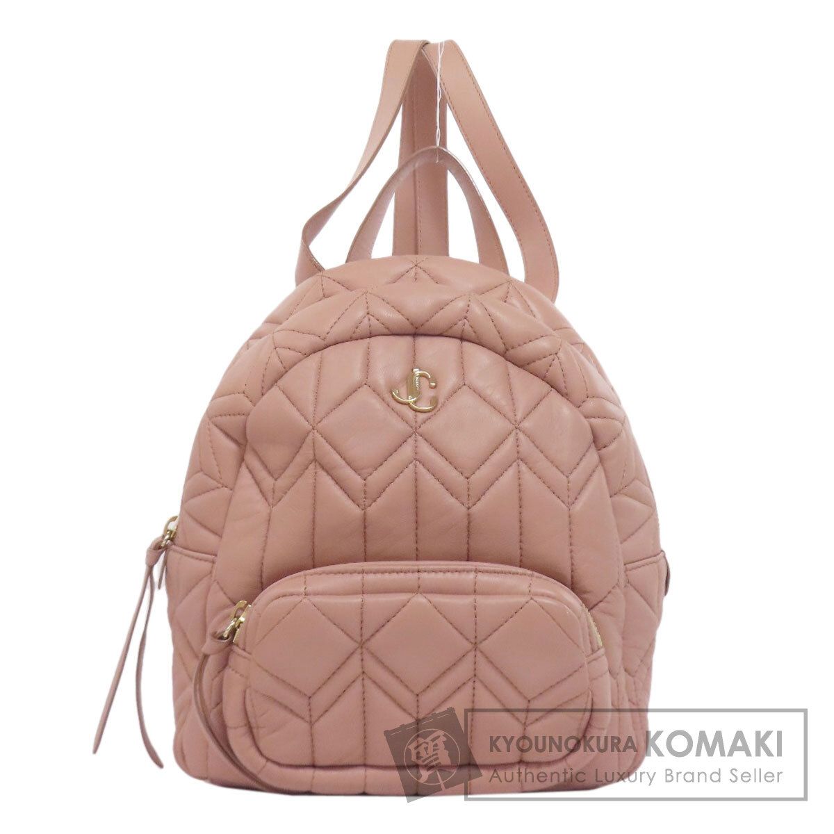 Jimmy Choo ジミーチュウ キルティング リュック・デイパック レザー 