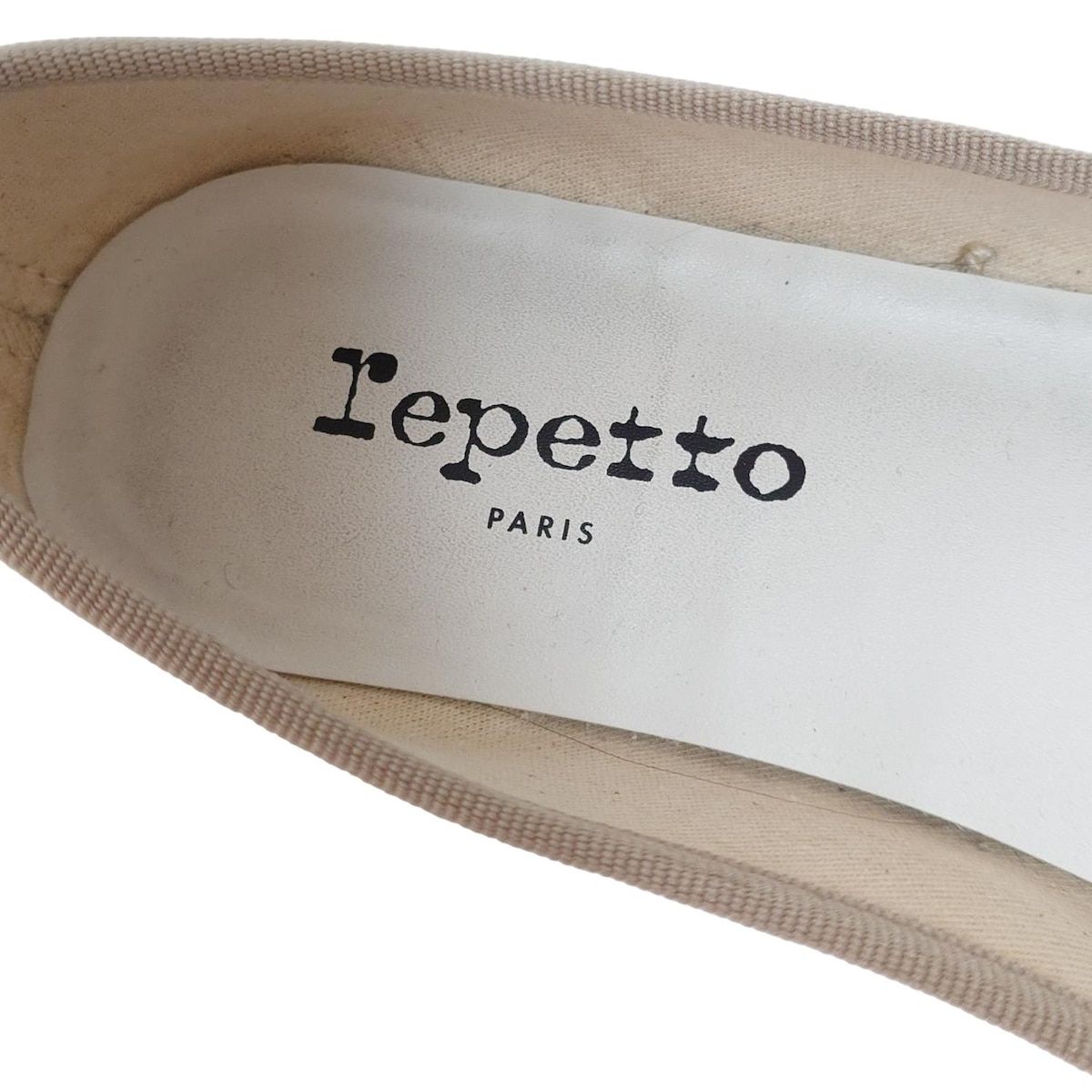 repetto(レペット) フラットシューズ 38 レディース - ベージュ