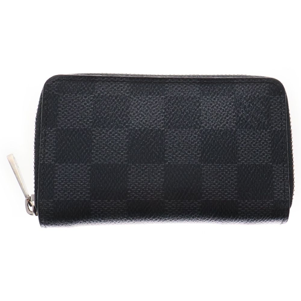 LOUIS VUITTON ルイヴィトン ダミエ グラフィット ジッピー コインパース 小銭ケース N63076 ブラック