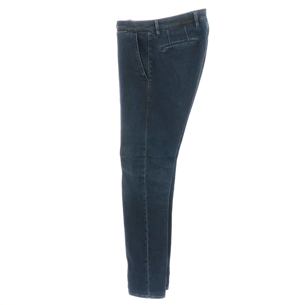 中古】シビリア SIVIGLIA ストレッチ コットン デニムパンツ ネイビー