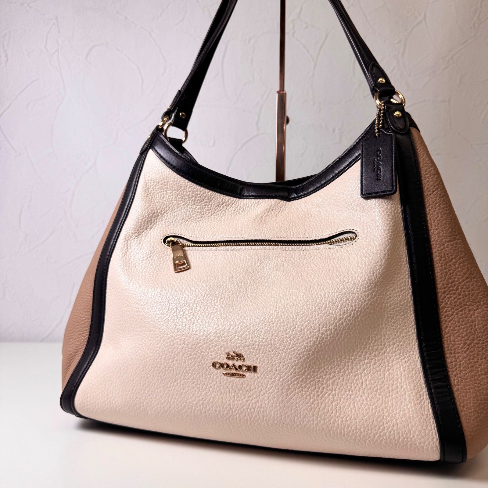 ✨Bランク COACH トートバッグ ハンドバッグ ショルダー 肩掛け 通勤 
