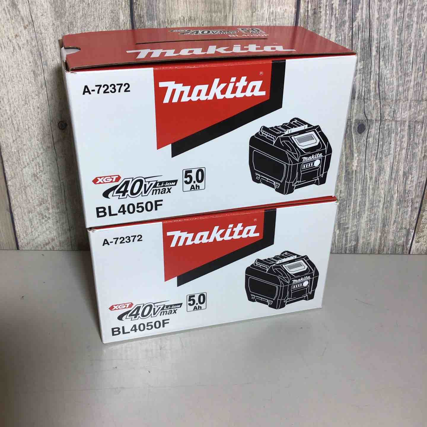 ♥品 マキタ makita リチウムイオン バッテリー 40V|5.0Ah BL4050F 2個 純正品 純正 純正バッテリー 戸田店