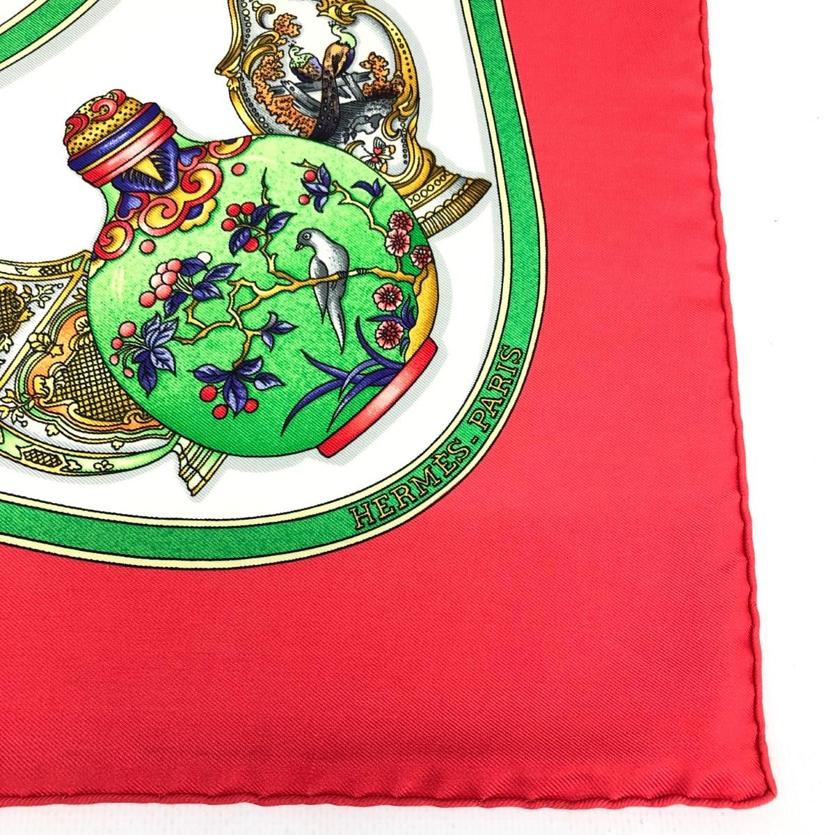 HERMES エルメス スカーフ カレ90/Qu importe le flacon シルク