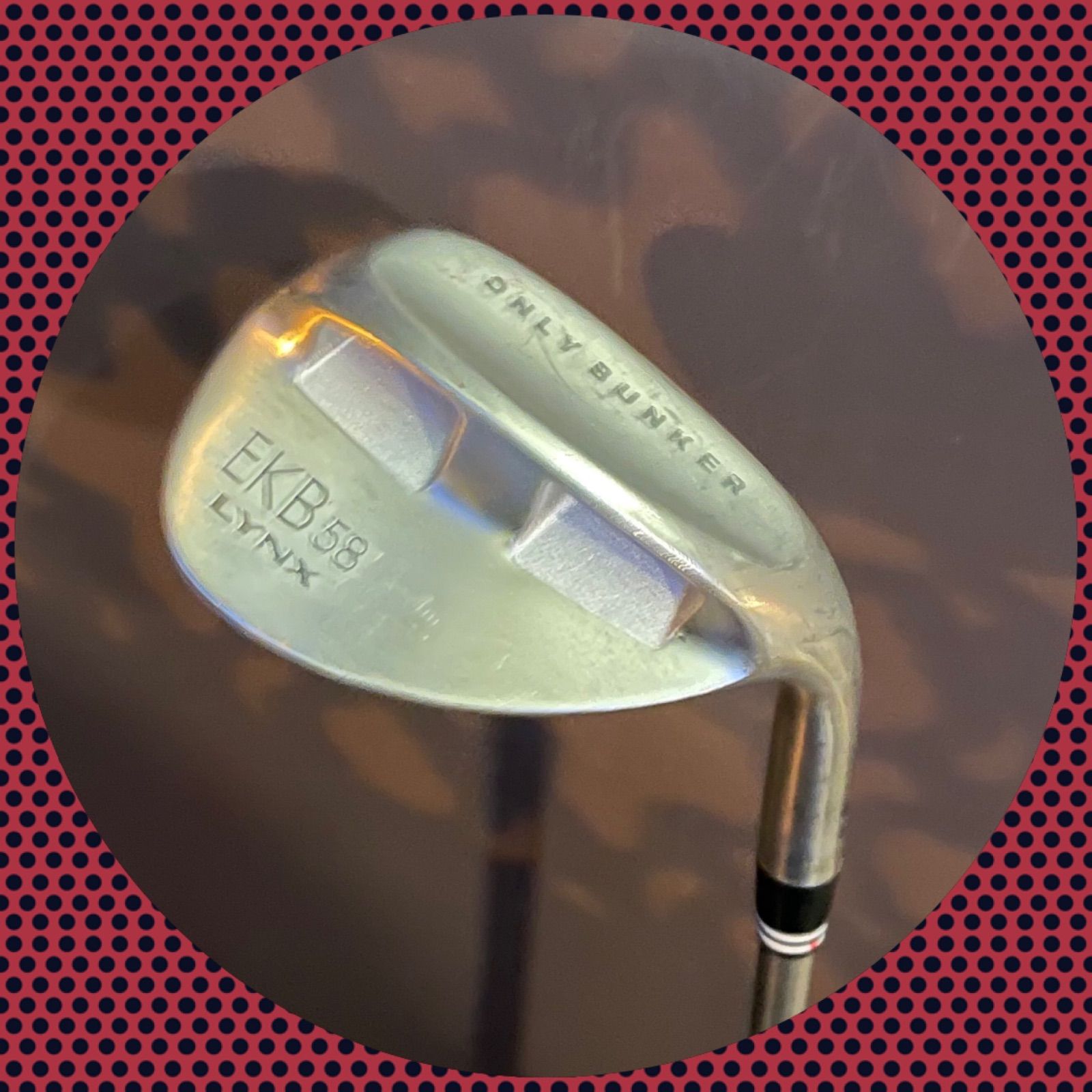 【送料込み】LYNX【58度】【EKB58】ロブウェッジ