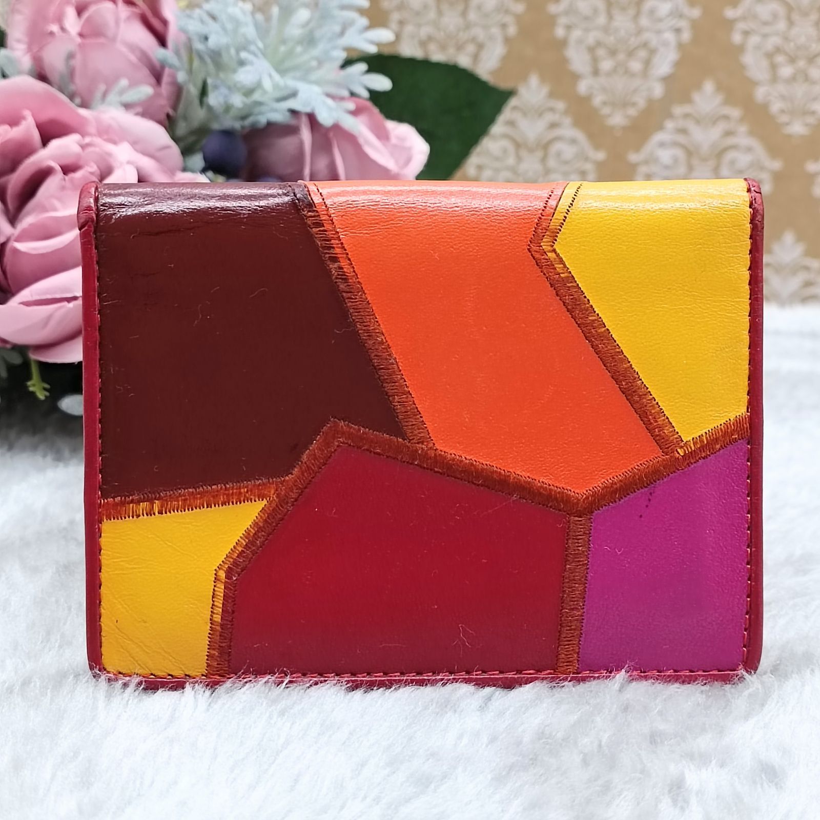 YVES SAINT LAURENT 》 イヴサンローラン パスケース 定期入れ 