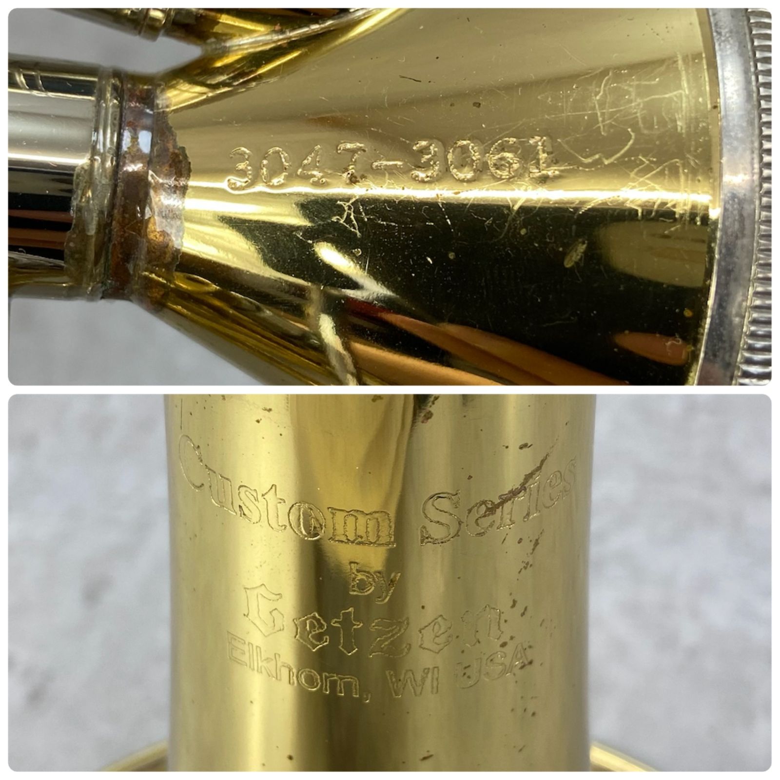 GETZEN ゲッツェン テナーバストロンボーン 3047AFY TenorBass Trombones 金管楽器 アキシャルフローバルブ  セイヤーバルブ - メルカリ