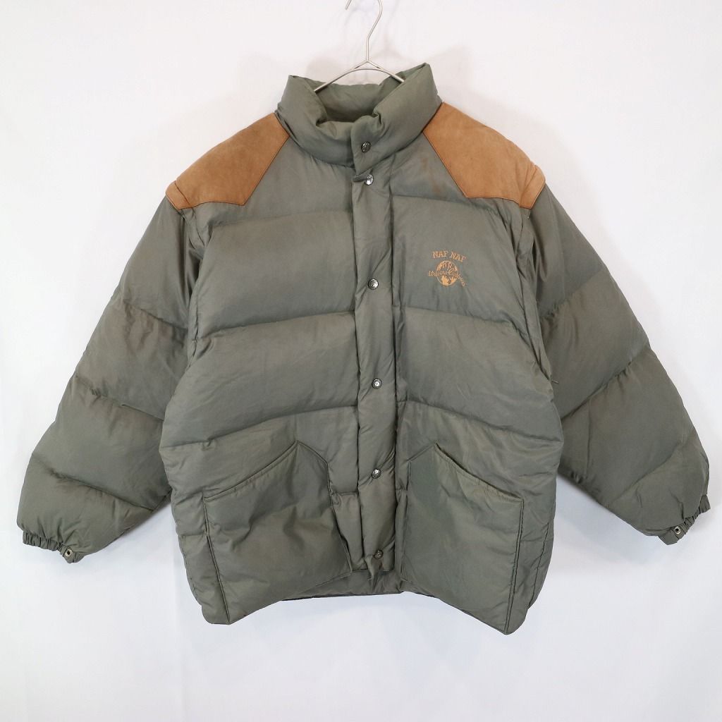 NAF NAF ダウンジャケット フード付き
