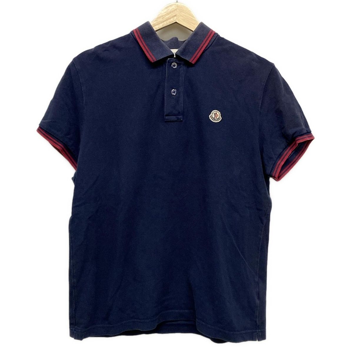 MONCLER(モンクレール) 半袖ポロシャツ サイズM メンズ